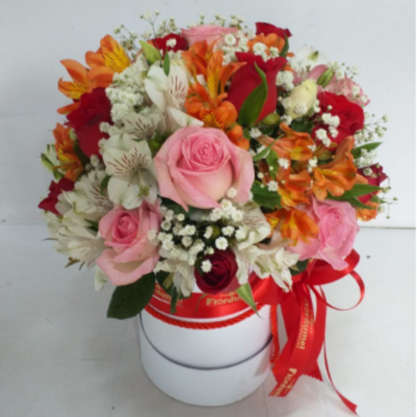Caixa com mix de flores